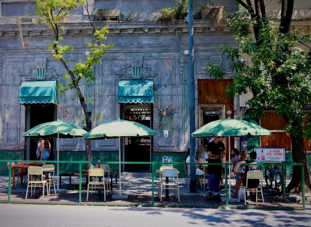 Street cafe in Buenos Aires