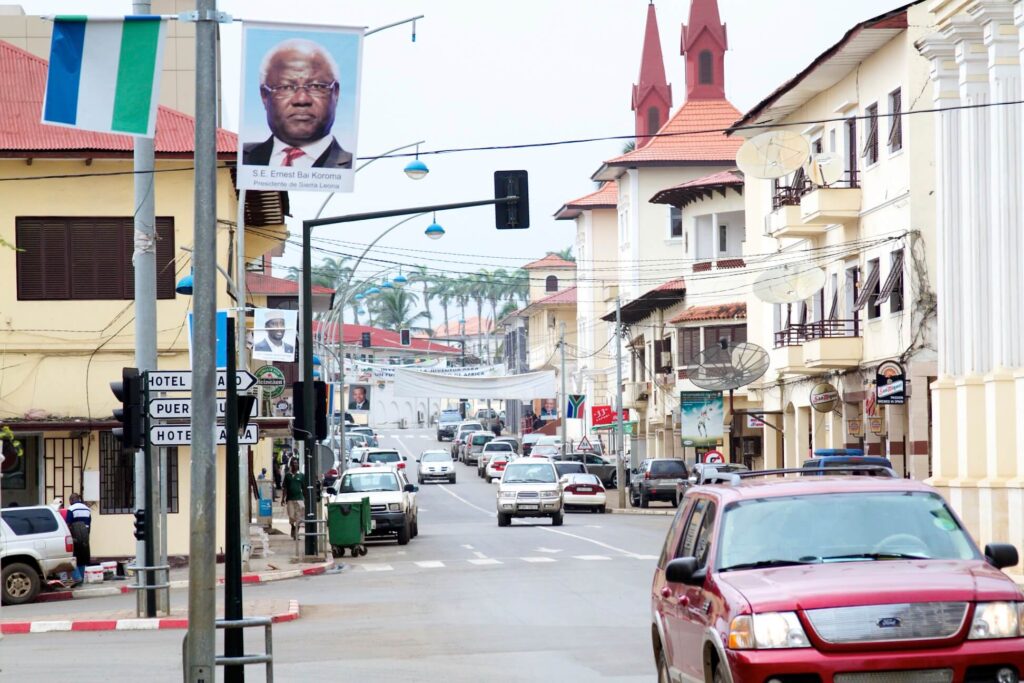 street in equatorial guinea